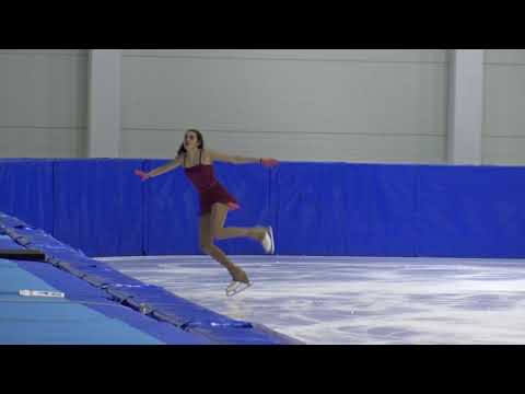 12. Santa Claus Cup 2018: Isma Satfaoui (FRA) - FS Advanced Novice Girls Short Program