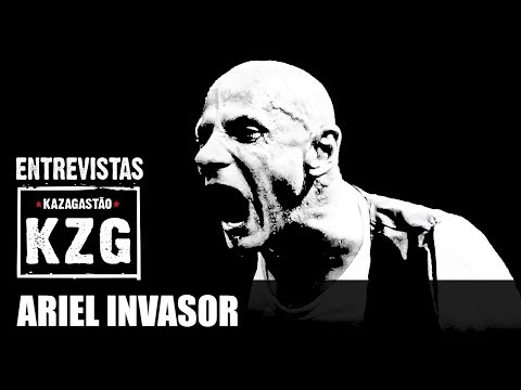 ARIEL INVASOR em Kaza! - entrevistado por Gastão Moreira