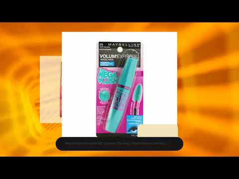 Maybelline Volum' Express The Mega Plush Waterproof Mascara - # 275 Very Black --9ml-0.3oz By May...
