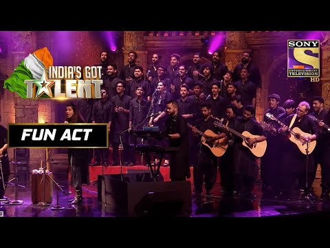 "Live 100 Band" ने Live जाकर दिया एक सबसे हटके Act | India's Got Talent Season 8 | Fun Act