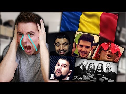 REACTING TO ROMANIAN MUSIC 10 (ft. Roberto, Florin Salam, Noaptea Târziu, Bucovina, TRANSYLVANIA)