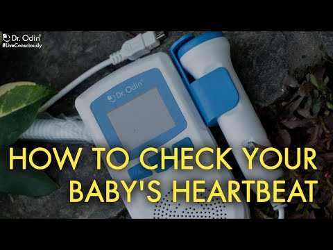 How to check your Baby's Heartbeat with Dr. Odin Fetal Doppler