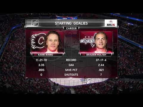 NHL  Oct.03/2013  Calgary Flames - Washington Capitals