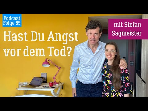 Podcast Der kreative Flow: Folge 85 – Hast Du Angst vor dem Tod? – Eure Fragen an Stefan Sagmeister