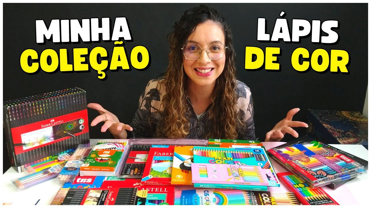 Watch Now Minha COLEÇÃO de LÁPIS DE COR! Minha COLEÇÃO de LÁPIS DE COR!