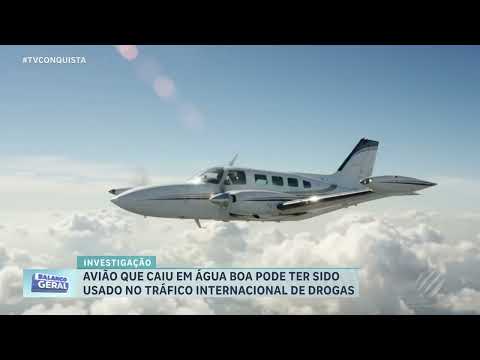 Queda de avião em Água Boa: Polícia Civil investiga possível ligação com tráfico de drogas