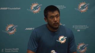 Joseph Duarte Talks About Fitting in with the Dolphins