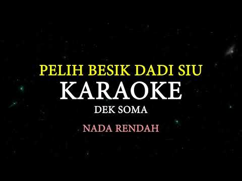 PELIH BESIK DADI SIU KARAOKE (NADA RENDAH)