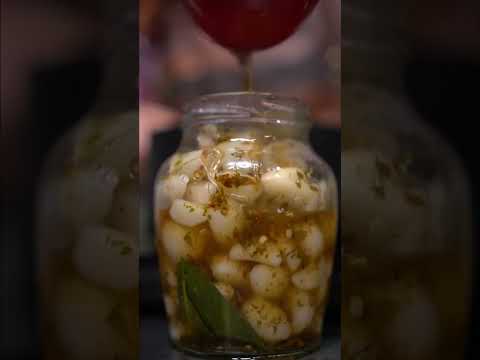 Pickled garlic
