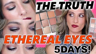 THE TRUTH, MAKEUP BY MARIO ETHEREAL EYES PALETTE 5 DAY CHALLENGE