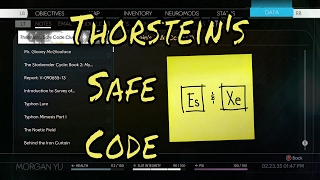 Dr. Thorstein's Safe Code