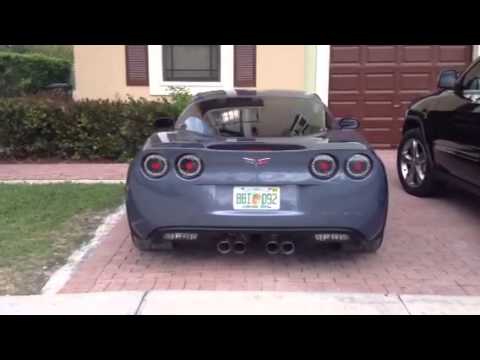 C6 2011 Grand Sport Corvette / ANZO Black LED tail light ki