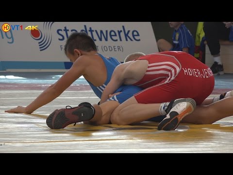 Ringen int. Brandenburg-Cup 2014 B-Jugend (Gr./Rö.) - 50kg Pool B, R 2