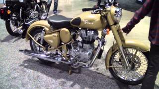 Royal Enfield Desert Storm Classic Bullet 500 Motorcycle