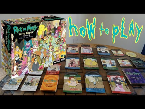 Rick and Morty Total Rickall - How to Play