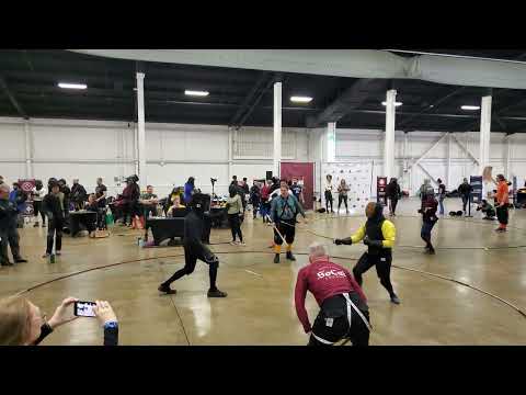 Socal Swordfight 2023 Smallsword - Robert Childs vs Thomas Kesler Pool Set 2