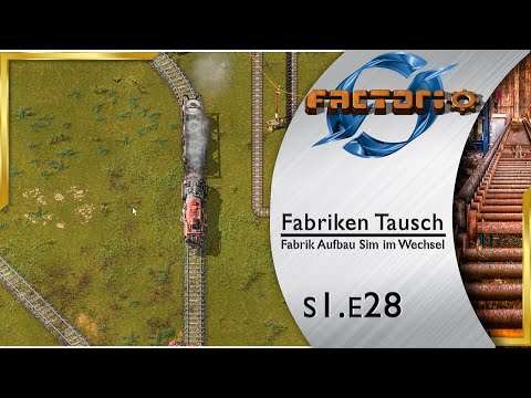 Fabriken Tausch ► Blaue Fläschchen sind das Ziel 🏭 FACTORIO [s3e28]