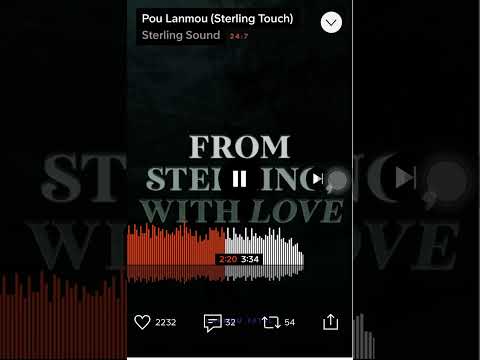 Pou lanmou (sterling touch)