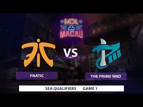 The Prime NND vs Fnatic | Game 1 | Mars Dota 2 League Sea Qualifier