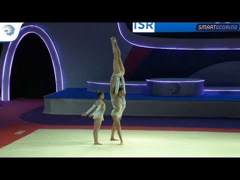 Women's group Israel - 2019 Acro European bronze medallists, balance