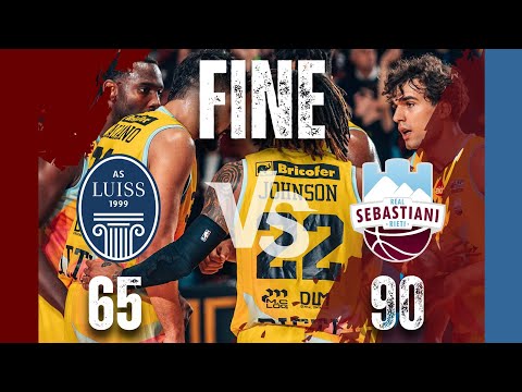 LUISS ROMA VS REAL SEBASTIANI RIETI - Campionato di Pallacanestro  Serie A2  2023/24