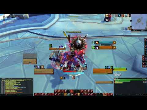WoW Shadowlands PvP - Furry warrior disengage in arena