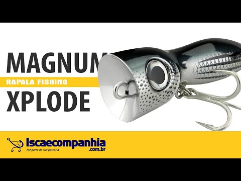 Vídeo Isca Rapala Saltwater X-Rap Magnum Xplode XRMAGXP 130