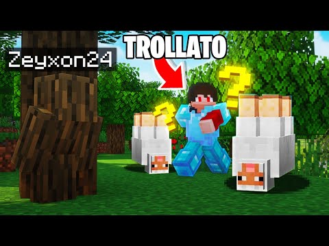 MI SONO INFILTRATO di NASCOSTO NEL MONDO DEL MIO AMICO per TROLLARLO in MINECRAFT