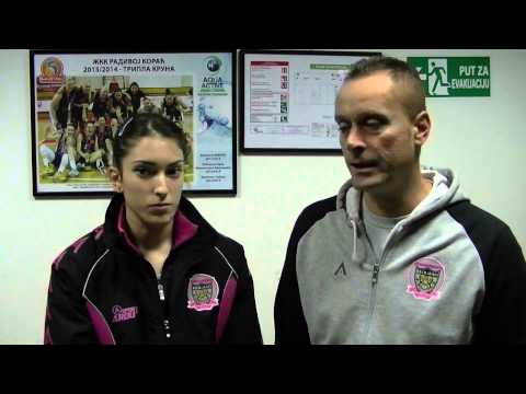02 12 2014  intervju trener OK Beograd