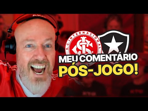 O NOVO INTER É DEMAIS! | COMENTÁRIO DE FABIANO BALDASSO | INTERNACIONAL 2 x 0 BOTAFOGO