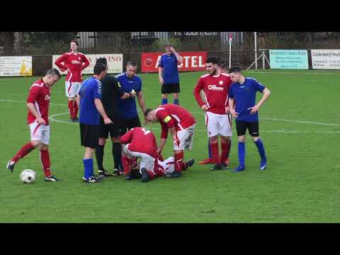 SV Gouda - Bodegraven voetbal wedstrijd