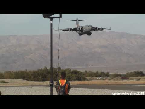 2009 Jacqueline Cochran Air Show - C-17 Globemaster Demo & Departure