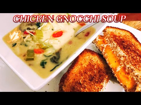 HOW TO MAKE CHICKEN GNOCCHI SOUP | EASY CHICKEN RECIPE