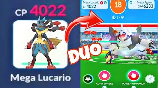 Mega Aggron Duo Raid! Don’t Miss This Epic Battle! 💥 #pokemon #pokemongo