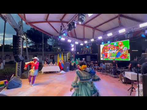 Concurso en pareja Tena Cundinamarca #fyp #viral #danza #folklore #compartir #comentar 