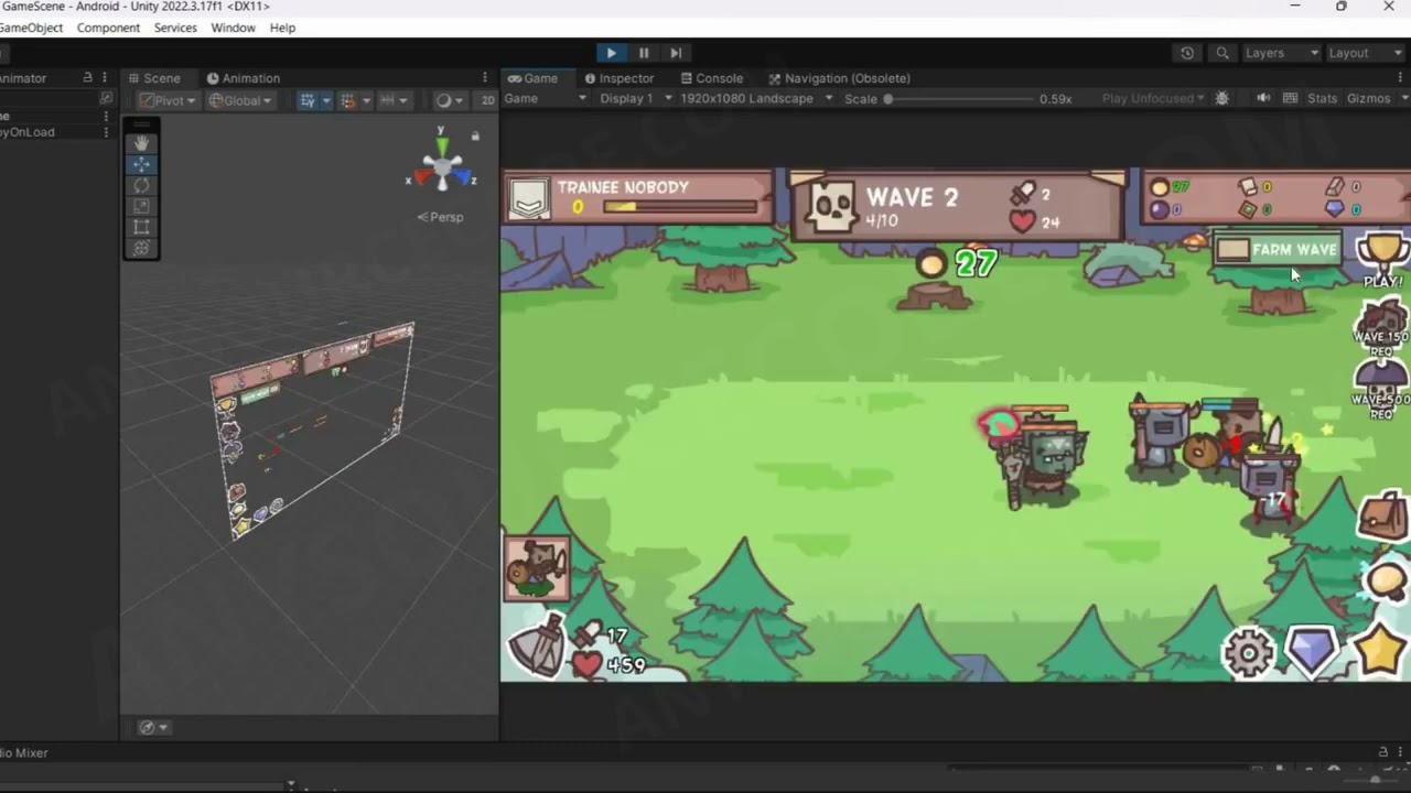 Idle Hero TD Unity Game Source Code #unity #unity3d #unitydev #unitydeveloper #sourcecode
