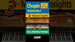 Chopin Scherzo No. 2 Dominant 7th to Tonic Resolution, Suspensions and Sequences