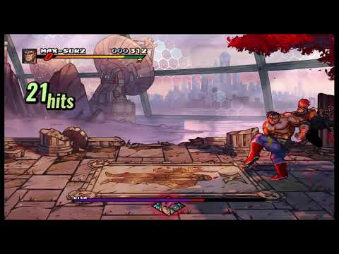 Streets Of Rage 4 - SOR2 Type Max ,,Mad,, Death Combo. 😉😂