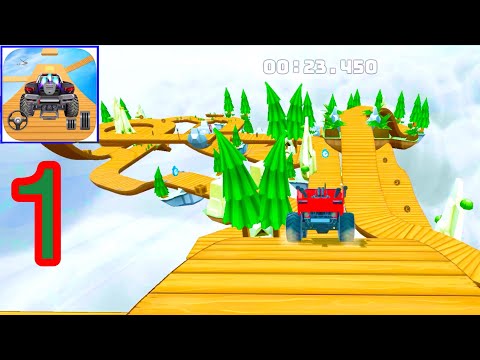 Mountain Climb - Stunt gameplay walkthrough part-1 (iOS/Android)