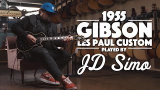 Video thumbnail for 1955 Gibson Les Paul Custom played by JD Simo by Carter Vintage Guitars