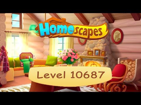 HomeScapes level #10687 Walkthrough