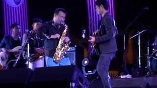 Retro Nouveau Koh Mr.Saxman & Pugun Mr.Saxboy - Chiangmai Jazz 2014