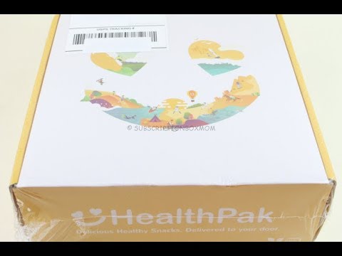 HealthPak November 2018 Unboxing & Tasting