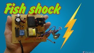 Download lagu How to make fish shock Electric machine from UPS simple   | How to make mp3