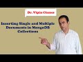 MongoDB Tutorial 6 Inserting Single And Multiple Documents In Collections Dr Vipin Classes
