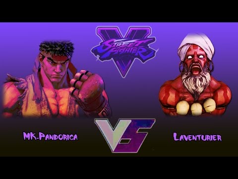 SFV - Ryu (MK-Pandorica) vs Dhalsim (Laventurier)
