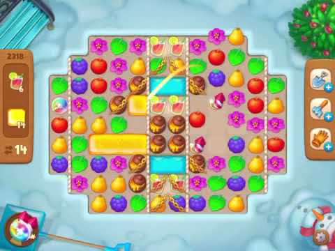 Gardenscapes level 2318 no boosters