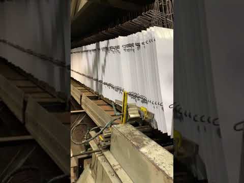 Vídeo - Mailander 460 línea de barnizado con LTG horno túnel de 36 metros