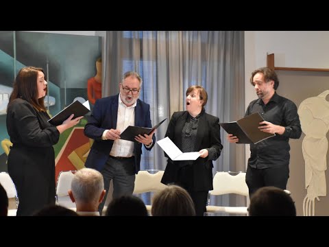 Las ensaladas de Mateo Flecha - Riendo el aurora, cuarteto vocal | Diálogos Musicales