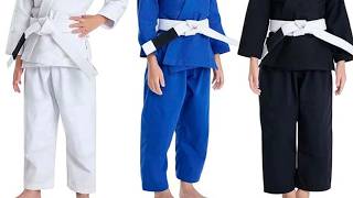 🥋 Kids' BJJ Gi - Perfect Fit for Young Martial Artists! | Pre-Washed, Belt Not Included
